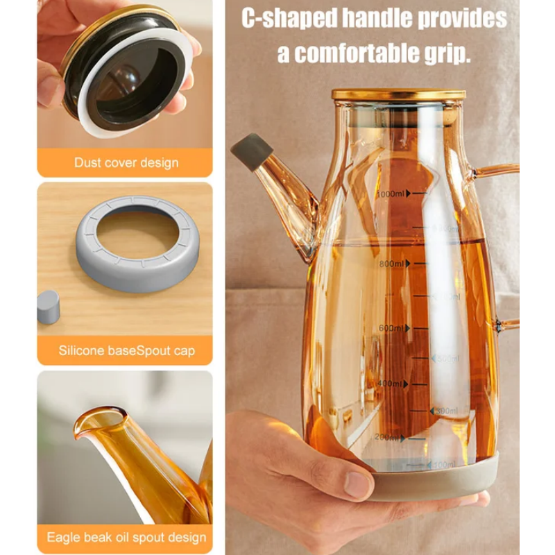š„Oil Dispenser Bottle with Drip Free Spout