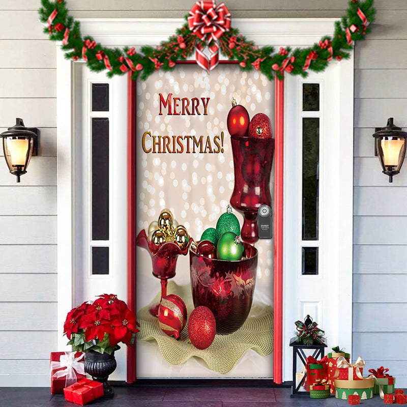 🎄Early Xmas Sales 🎅-Christmas 2025 Front Door Decoration🎅