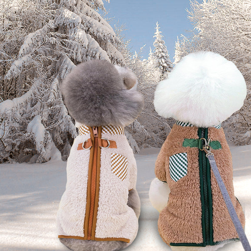 Winter Cozy Dog Coat with D-rings (Great Sale⛄BUY 2 Get 5% OFF)