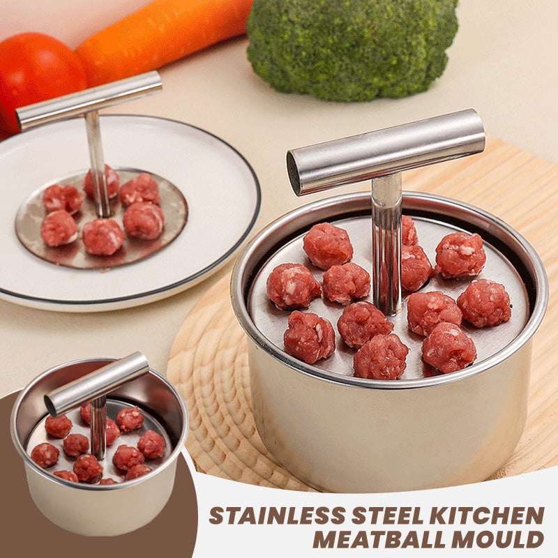 š
Christmas SalešKitchen Stainless Steel Meatball Mould