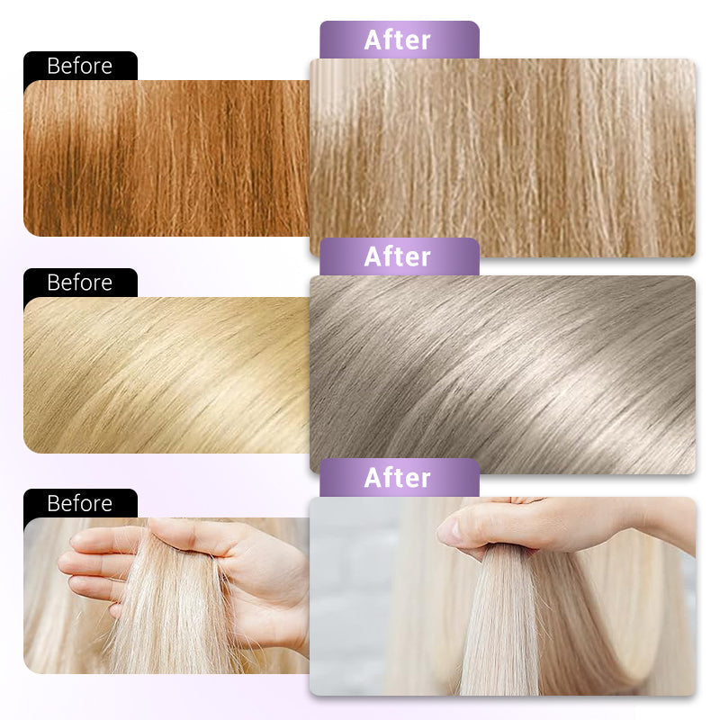 Anti-Yellowing Purple Hair Mask ๐ Say goodbye to Red Highlights! ๐