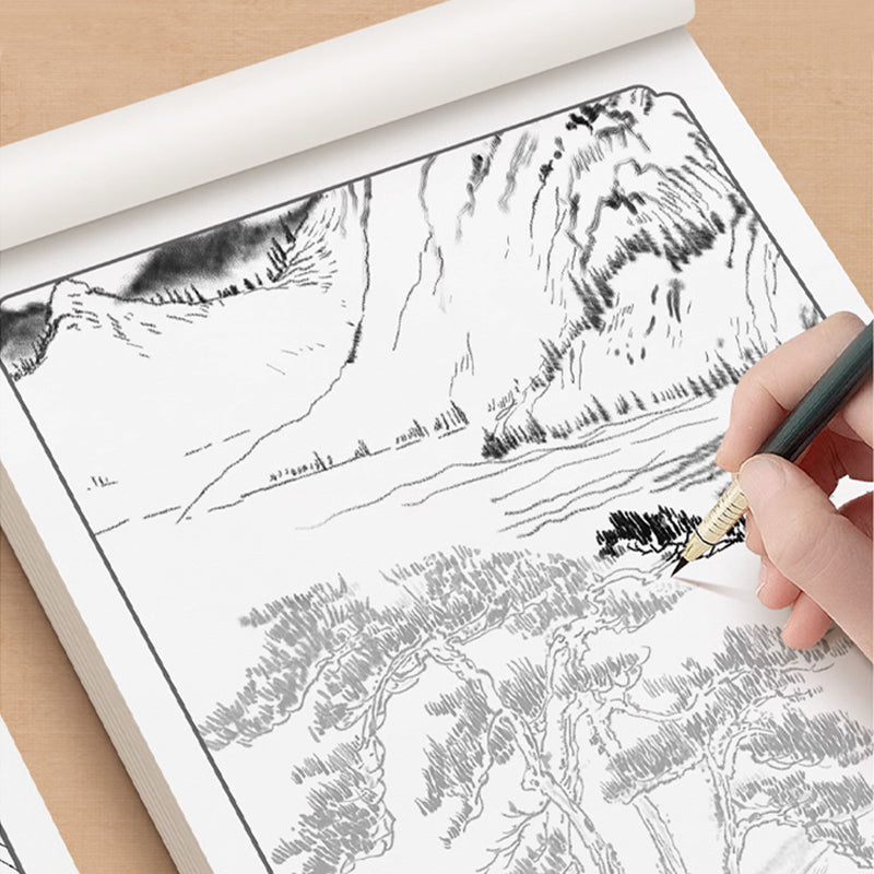 ๐จ Chinese Painting White Drawing Copying Album