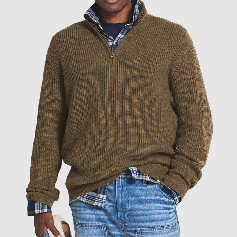 Men's Business Casual Zipper Sweater(NEW)