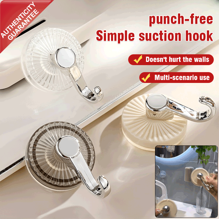 š„Powerful suction cup hooks no punchingļ¼Great SaleāBUY 2 Get 5% OFFļ¼