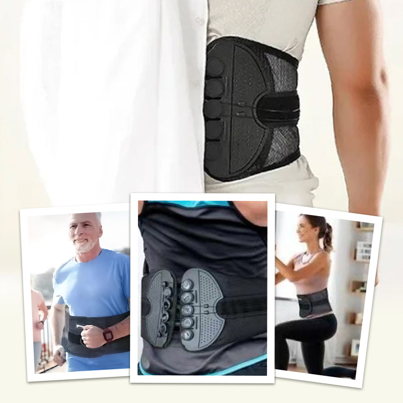 š„Adjustable Double Pulley Breathable Lumbar Support Shaping Waist Belt