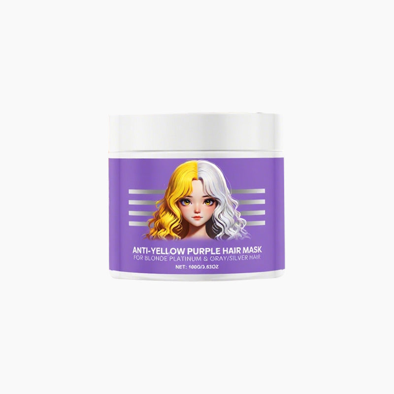 Anti-Yellowing Purple Hair Mask ๐ Say goodbye to Red Highlights! ๐