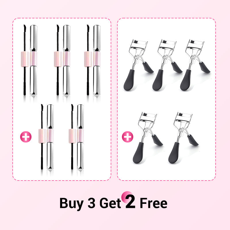 Double-Ended Waterproof Lengthening & Curling Mascara(50% OFF)