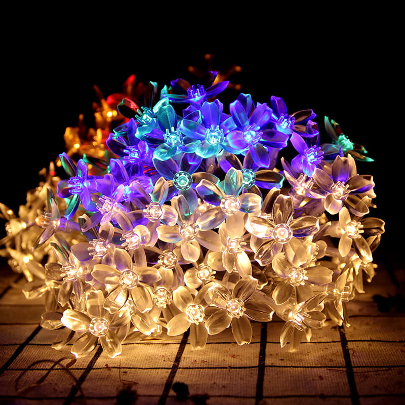 Festival Waterproof LED String Lights for Lawn and Courtyard Decor
