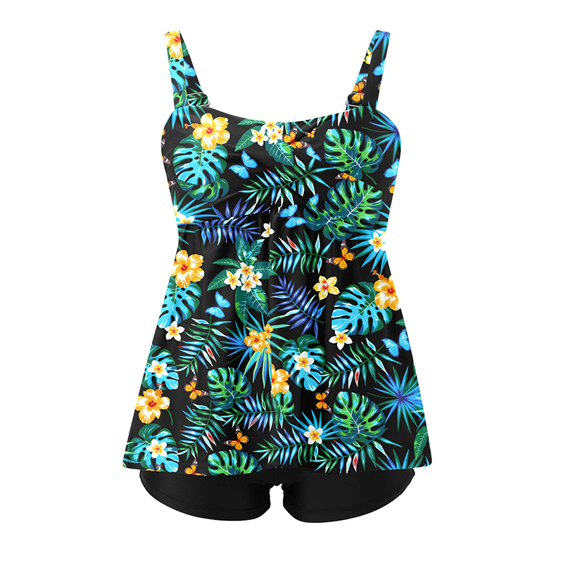 Women's Wide Strap Tankini Top