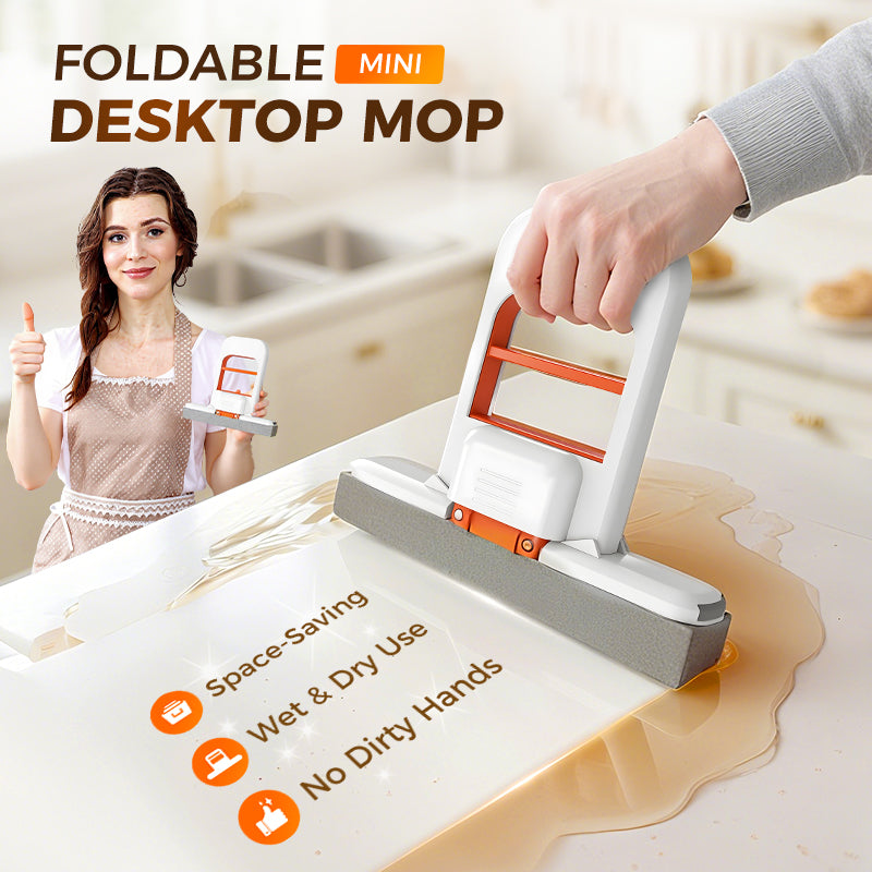 📢 ONLY TODAY ⭐ Buy 2 and get 1 free 🧹 Mini Mop SELF-WRINGING & portable