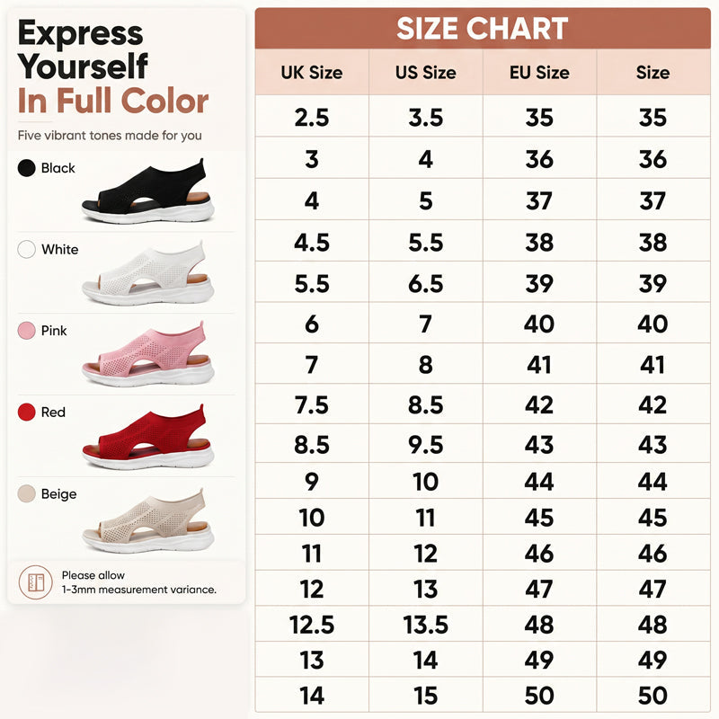 💥Women's Breathable Mesh Open-Toe Sandals