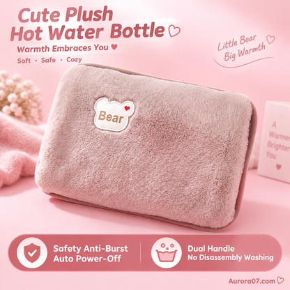 🔥🥳 Plush Rechargeable Heat Pack – Soft Winter Hand & Body Warmer