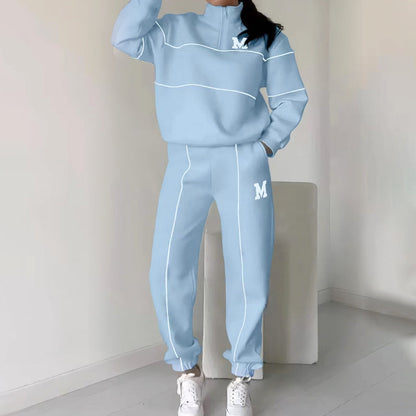 🔥Casual Line Sweatshirt 2-Piece Set