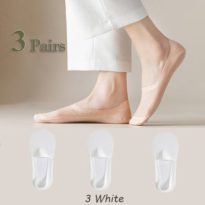 Invisible Non-slip Ice Silk Socks