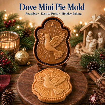 🥧✨ Faith & Nativity Christmas Mini Pie Mold Collection