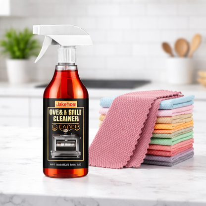 🧼 Oven & Grill Cleaning Spray – Powerful Degreaser, Odor Eliminator & Easy Spray 🧽