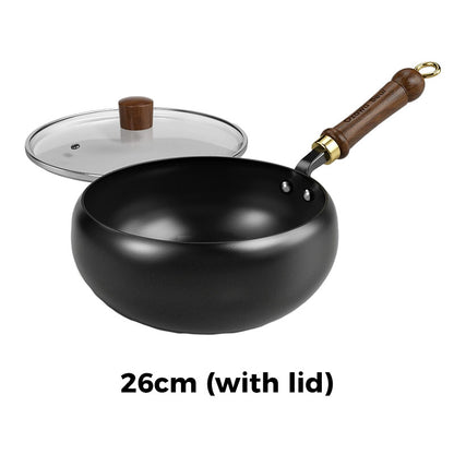 🔥Uncoated Thick Iron Pot