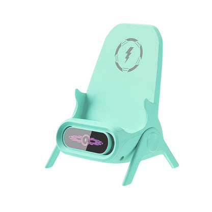 🔥2026 Mini Chair Wireless Fast Charger Multifunctional Phone Holder — Adapts to All Phones