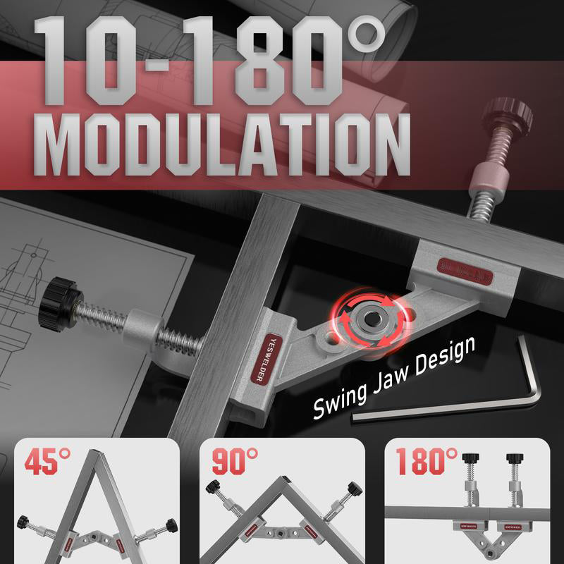 🔥Good Helper💪⚒️Adjustable Tube Clamp for Welding and Woodworking🔥