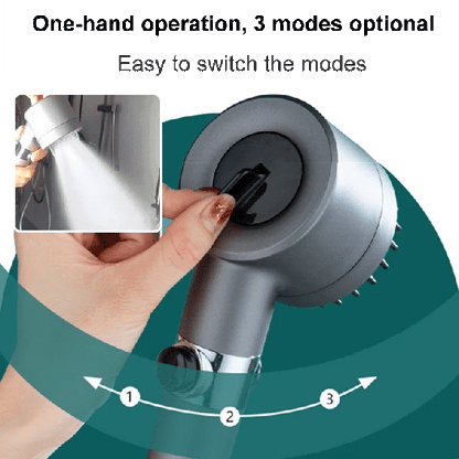 🚿Multi-functional High Pressure Shower Head Set