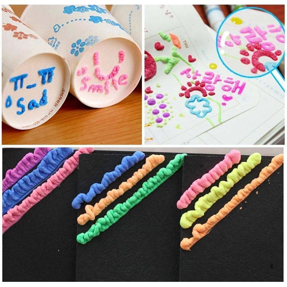 🎄 DIY Bubble Popcorn Drawing Pens