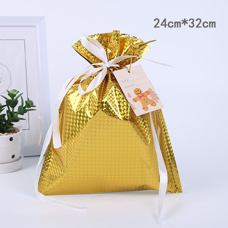 🎅Christmas Sales🎄Drawstring Christmas Gift Bags (Biodegradable)