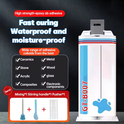 💧Aesthetics and Environmental Friendliness-Clear Epoxy Resin AB Glue