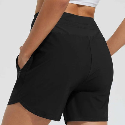 ❄️Women's 5" Swim Board Shorts High Waisted Quick Dry Swimsuit Swimming Bottoms