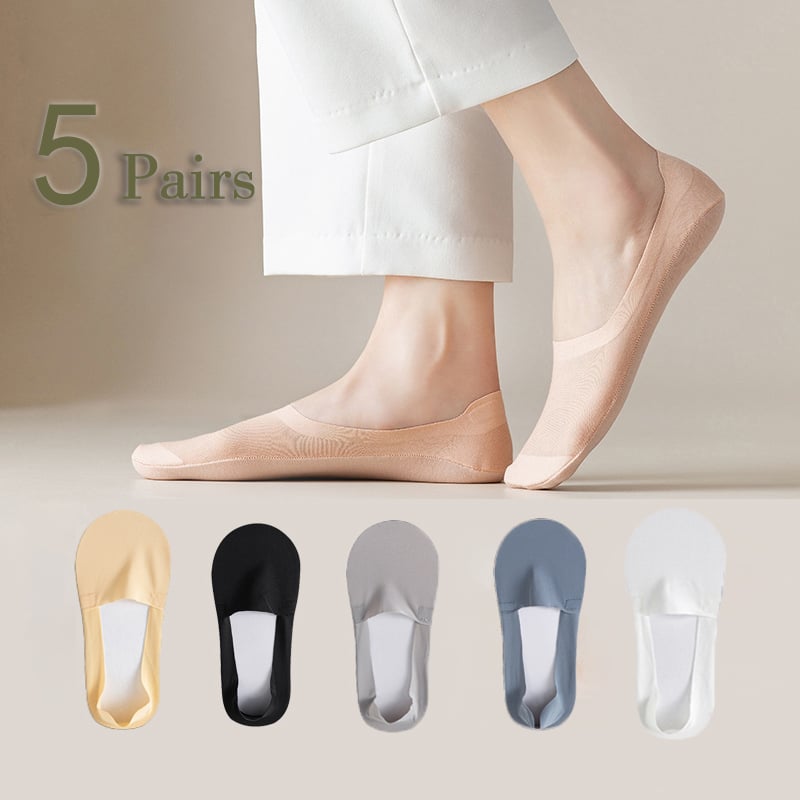 Invisible Non-slip Ice Silk Socks