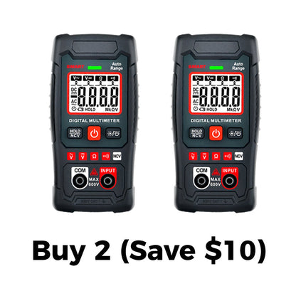 🔧⚡️ Smart Anti-Burn Multimeter! 4000-Count Auto-Ranging, Palm-Sized Zero-Fail Measurement Tool ✨