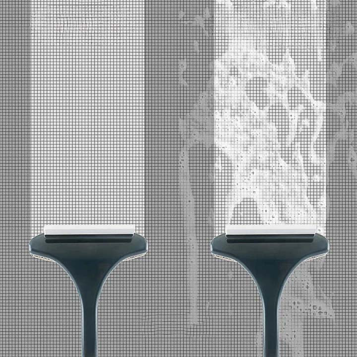 Window Cleaning Tool with Dual-Head