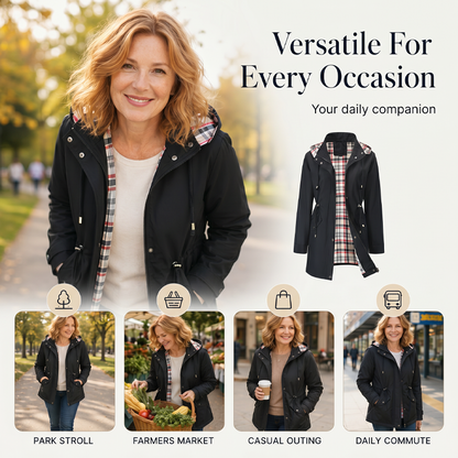 ✨Womens Chic. Lightweight. Waterproof Jacket 🍃🧥-Unleash Style and Durability in Any Storm!