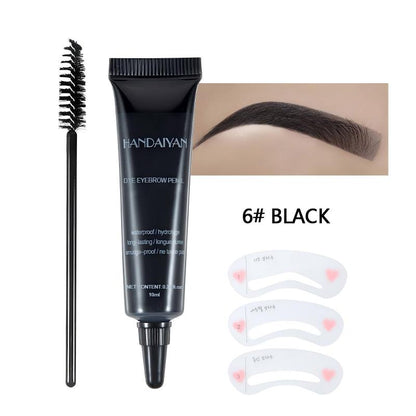 ⏳Buy 1 Get 1 Free ⭐Long-lasting Waterproof Smudge-proof Liquid Eyebrow Gel/Tint(With Free Brush)