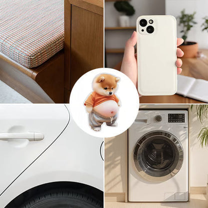 💞50K+ SOLD! 🔥🔥3D Cute Shiba Inu Self-Adhesive Door Stopper & Stress Ball