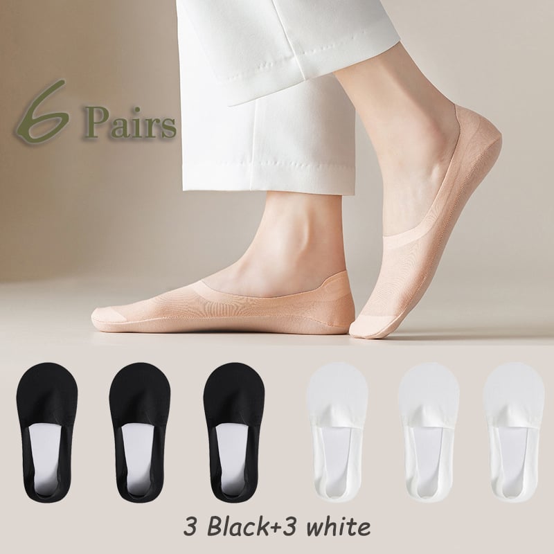 Invisible Non-slip Ice Silk Socks