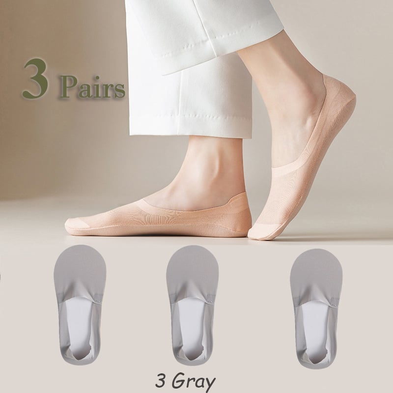 Invisible Non-slip Ice Silk Socks