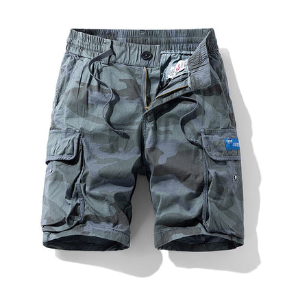 🩳 Men's Casual Relaxed Fit Cargo Shorts – Multi-Pockets, Breathable, Rugged 🌲