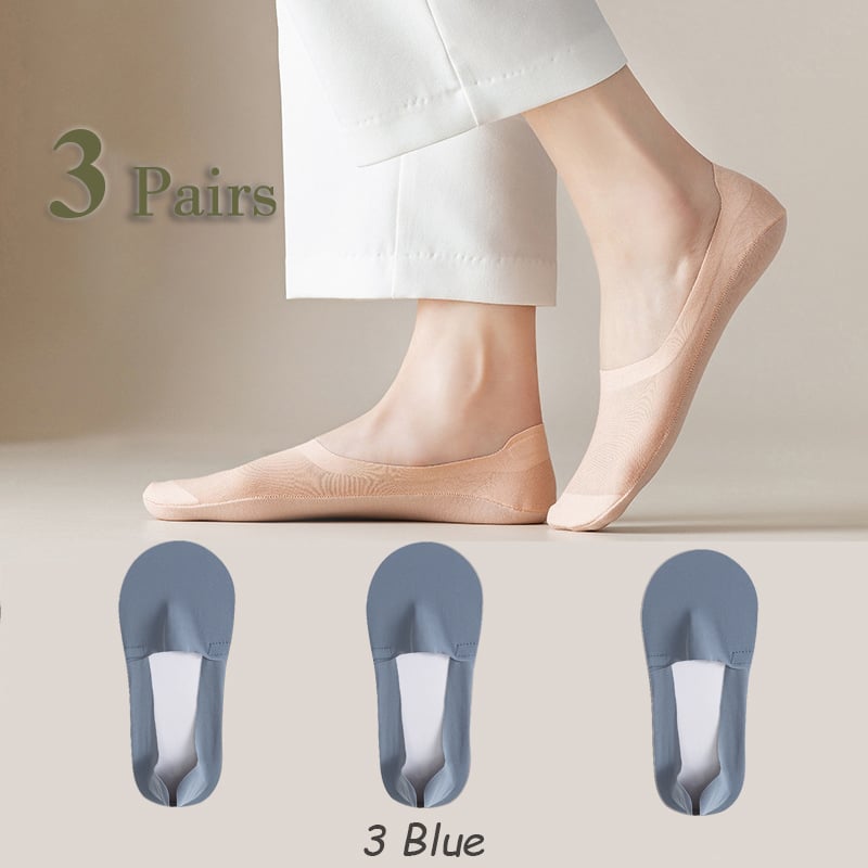 Invisible Non-slip Ice Silk Socks