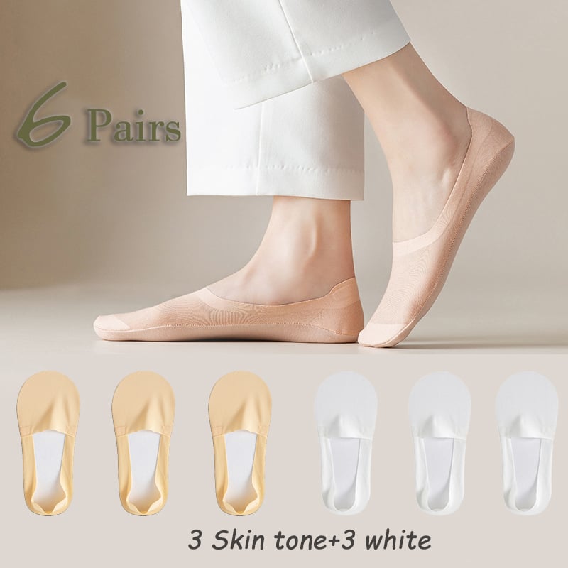 Invisible Non-slip Ice Silk Socks