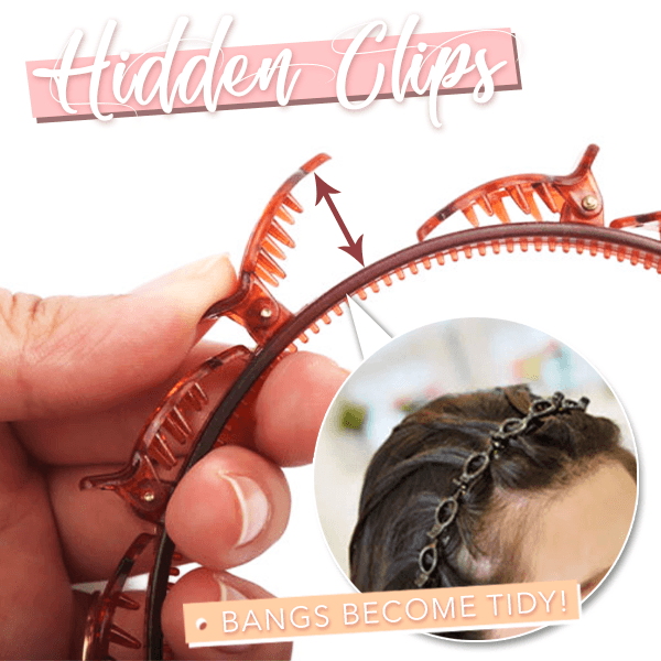 🔥Double Bangs Hairstyle Hairpin