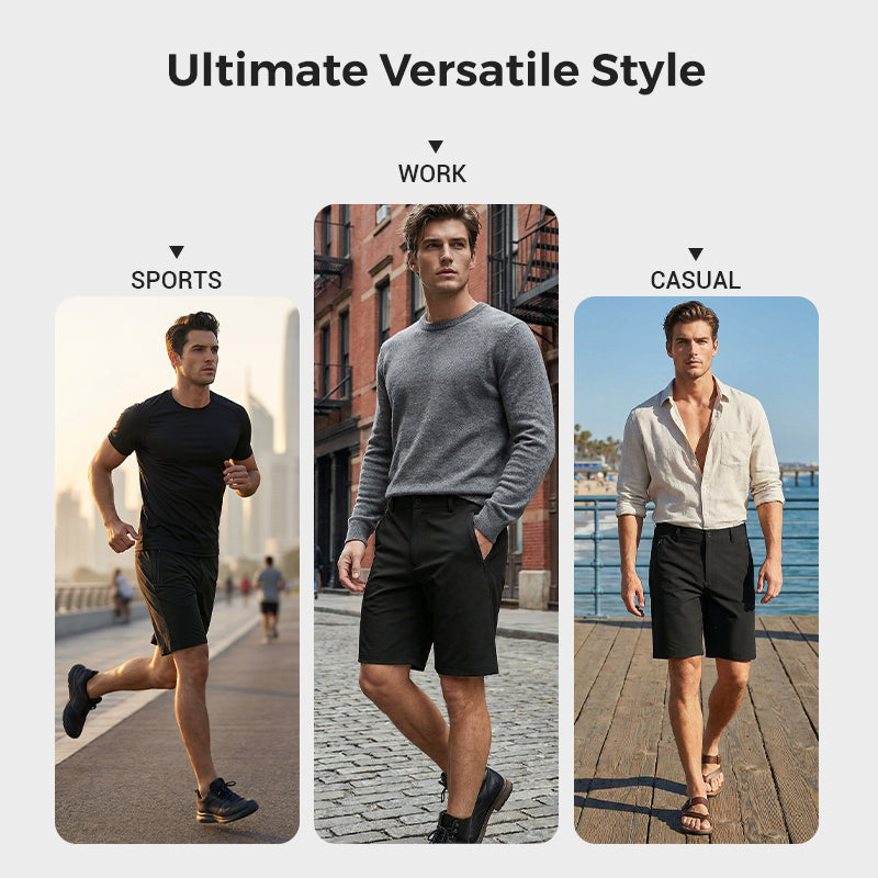 📢Men's Stretch Quick Dry Casual Golf Shorts