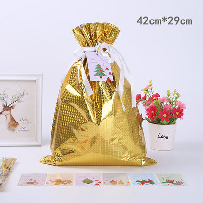 🎅Christmas Sales🎄Drawstring Christmas Gift Bags (Biodegradable)