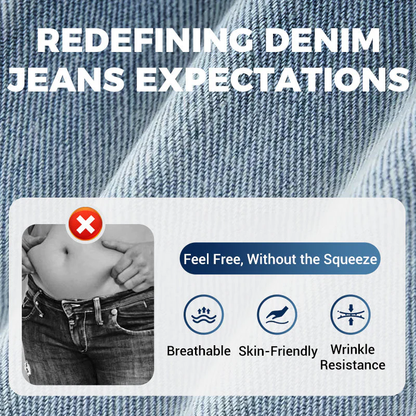 🌸🔥 Lace Spliced Jeans