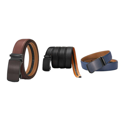 🎁 Leather Ratchet Belt With Adjustable Buckle💼
