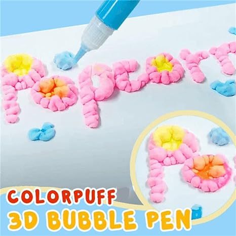 🎄 DIY Bubble Popcorn Drawing Pens