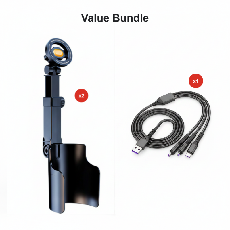 🥳🧲Car Cup Holder Phone Mount – 360° Adjustable, Strong N52 Magnet, One-Hand Operation, Fits All Phones, Stable Magnetic & Clamp Models for Safe Driving