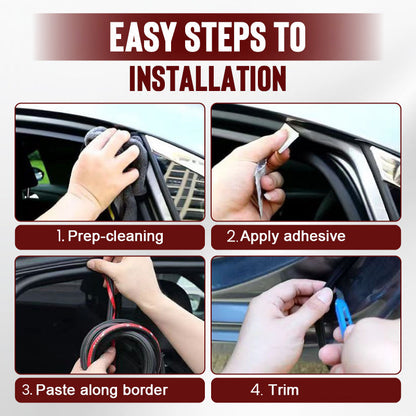 🚗Dustproof Rubber Sealing Tape For Reducing Automobile Noise