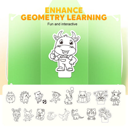 👶✨Pull String 3D Geometry Learning Book