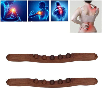 💥Wooden lymphatic massage stick