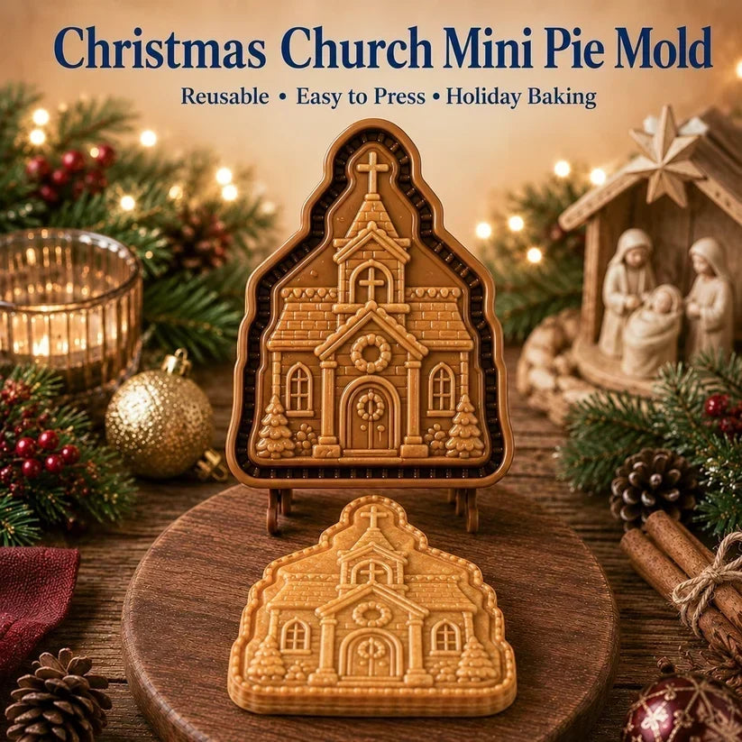 🥧✨ Faith & Nativity Christmas Mini Pie Mold Collection